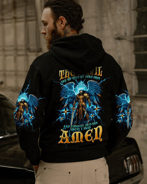 The Devil Saw Me With My Head Down Warrior Men's All Over Print Shirt - Tltw0405245