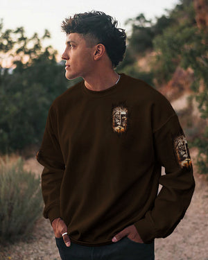 The Reason I’m Old And Wise Lion Men's All Over Print Shirt - Tltw0412251