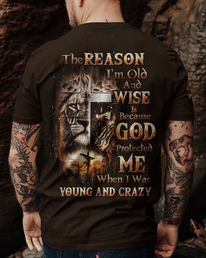 The Reason I’m Old And Wise Lion Men's All Over Print Shirt - Tltw0412251