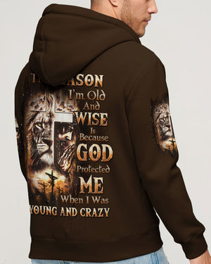 The Reason I’m Old And Wise Lion Men's All Over Print Shirt - Tltw0412251