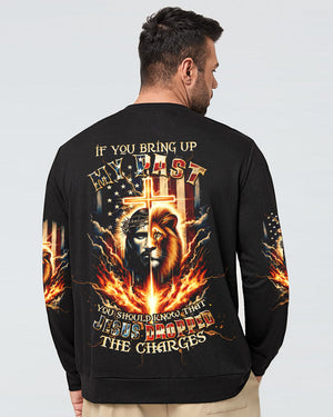 Jesus Dropped The Charges Lion Men's All Over Print Shirt - Tltw0508243