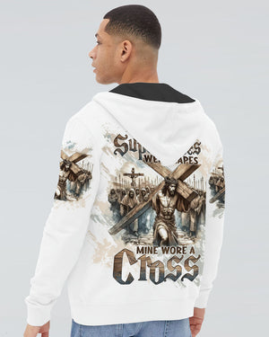 Not All Superheroes Wear Capes Mine Wore A Cross Men's All Over Print Shirt - Tltw0511244