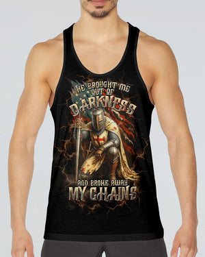 He Brought Me Out Of Darkness Warrior Men's All Over Print Shirt - Tltw0809255