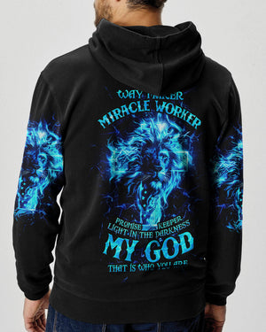 Way Maker Miracle Worker Cross Lion Men's All Over Print Shirt - Tltw1304245