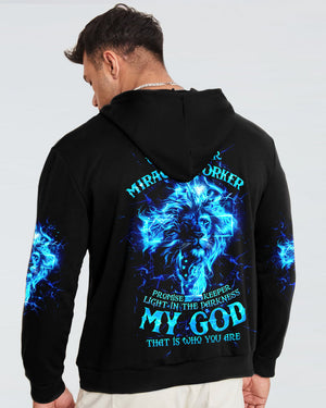 Way Maker Miracle Worker Cross Lion Men's All Over Print Shirt - Tltw1304245