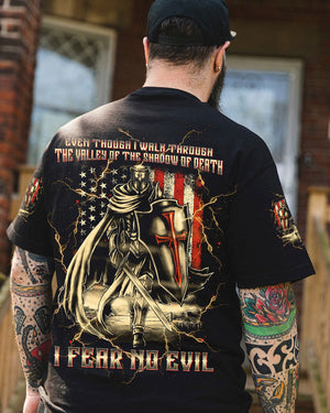 I Fear No Evil Warrior Men's All Over Print Shirt - Tltw1507243
