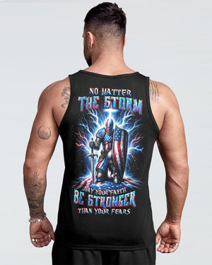 No Matter The Storm Warrior Men's All Over Print Shirt - Tltw1512233