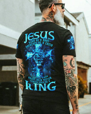 Coming Back As A King Lion Men's All Over Print Shirt - Tltw1604245