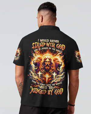 I Would Rather Stand With God Men's All Over Print Shirt - Tltw1705245