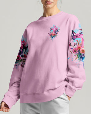 Runs On Jesus And Horses Women's All Over Print - Tltw1812233