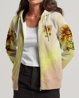 Faith Sunflowers Women's All Over Print Shirt - Tltw1906243