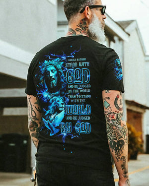 I Would Rather Stand With God Men's All Over Print Shirt - Tltw2006244