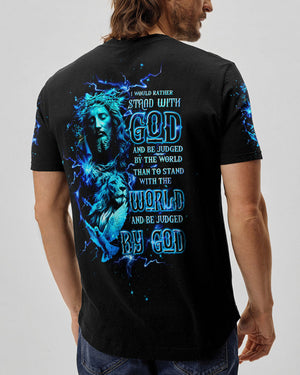 I Would Rather Stand With God Men's All Over Print Shirt - Tltw2006244