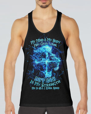 My Mind And My Body May Grow Weak Lion Men's All Over Print Shirt - Tltw2205245