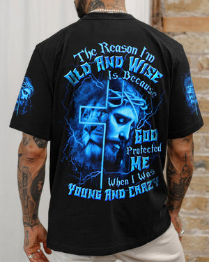 The Reason I’m Old And Wise Lion Men's All Over Print Shirt - Tltw2212254