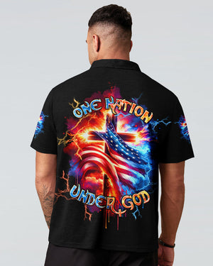 One Nation Under God Men's All Over Print Shirt - Tltw2612244