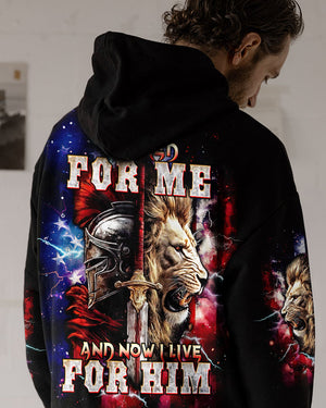 He Died For Me Lion Warrior Men's All Over Print Shirt - Tltw2702252
