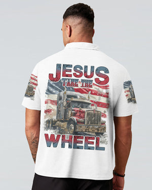 Jesus Take The Wheel Men's All Over Print Shirt - Tyhi0104241