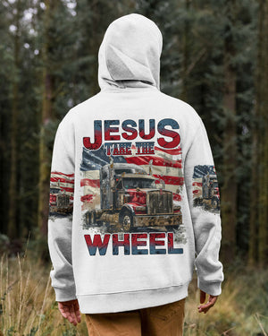Jesus Take The Wheel Men's All Over Print Shirt - Tyhi0104241