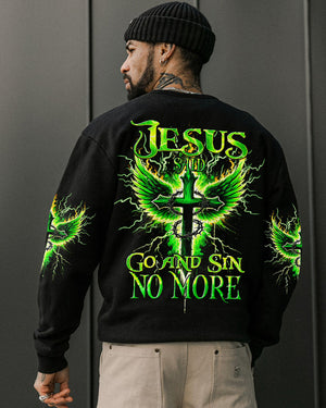 Jesus Said Go And Sin No More Men's All Over Print Shirt - Tyhi0307242