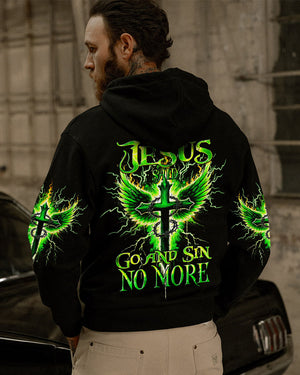 Jesus Said Go And Sin No More Men's All Over Print Shirt - Tyhi0307242