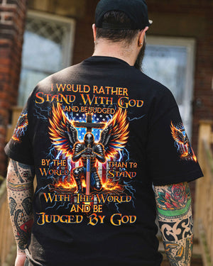 I Would Rather Stand With God Men's All Over Print Shirt - Tyhi2006241