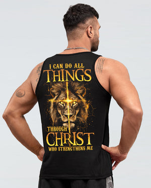 I Can Do All Things Lion Men's All Over Print Shirt - Typq2410251