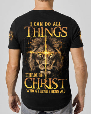 I Can Do All Things Lion Men's All Over Print Shirt - Typq2410251