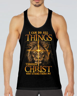 I Can Do All Things Lion Men's All Over Print Shirt - Typq2410251