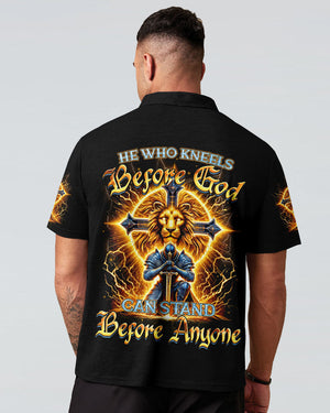 He Who Kneels Before God Men's All Over Print Shirt - Tyqy0211243