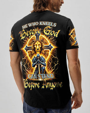 He Who Kneels Before God Men's All Over Print Shirt - Tyqy0211243