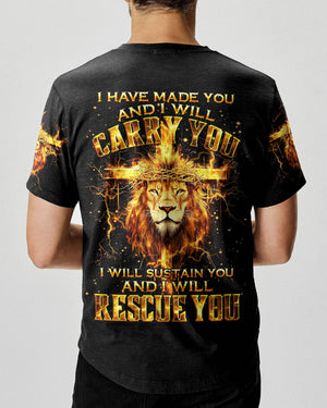 I Have Made You And I Will Carry You Men's All Over Print Shirt - Tyqy0601251