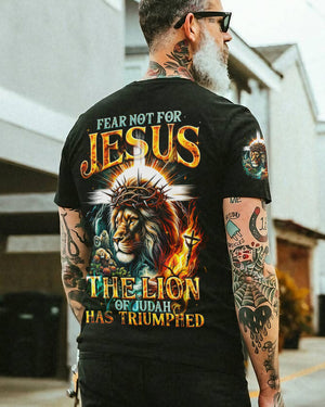 Fear Not For Jesus Men's All Over Print Shirt - Tyqy1701241