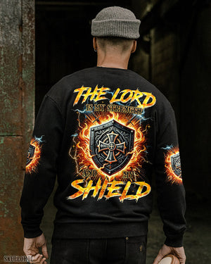 The Lord Is My Strength And My Shield Men's All Over Print Shirt - Tyqy2011243