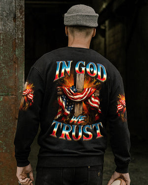 In God We Trust Men's All Over Print Shirt - Tyqy2205253