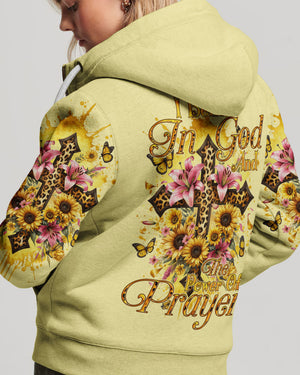 I Believe In God Cross Leopard Women's All Over Print Shirt - Tyqy2211231