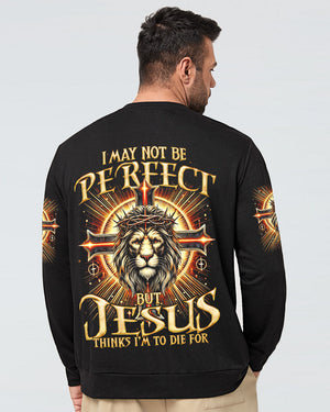 I May Not Be Perfect Men's All Over Print Shirt - Tyqy2610241