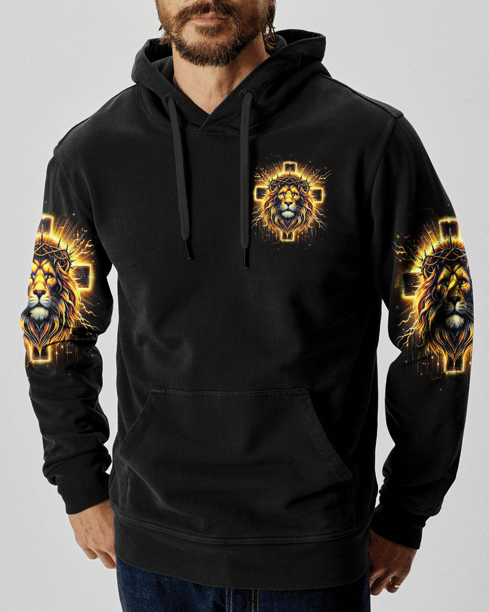 Light In The Darkness Lion Men's All Over Print Shirt - Tyqy2810242