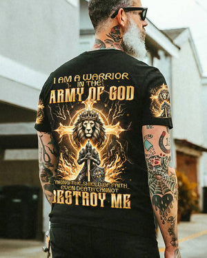 I Am A Warrior In The Army Of God Men's All Over Print Shirt - Tyqy2811241