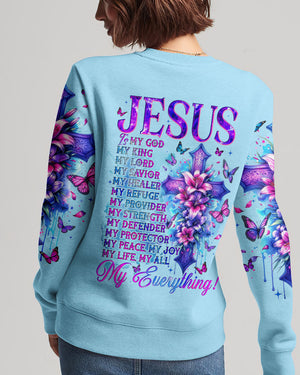 Jesus Is My Everything Women's All Over Print Shirt - Tyqy2912232