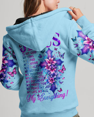 Jesus Is My Everything Women's All Over Print Shirt - Tyqy2912232