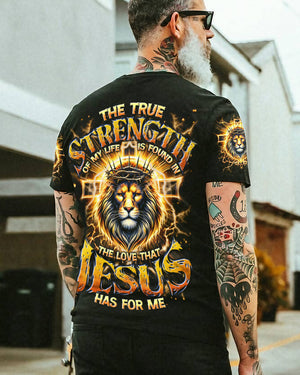 The True Strength Of My Life Men's All Over Print Shirt - Tytd0111243