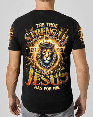 The True Strength Of My Life Men's All Over Print Shirt - Tytd0111243