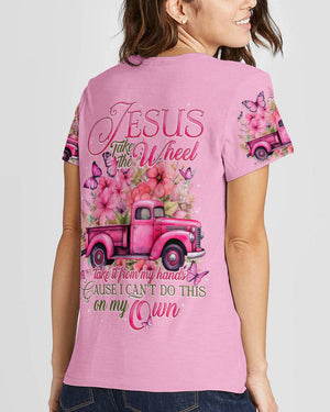 Jesus Take The Wheel Women's All Over Print Shirt - Tytd0301241