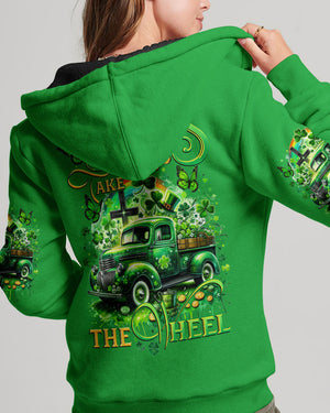 Jesus Take The Wheel Patrick's Day Women's All Over Print Shirt - Tytd0301242