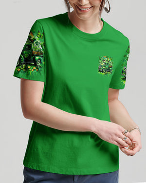 Jesus Take The Wheel Patrick's Day Women's All Over Print Shirt - Tytd0301242