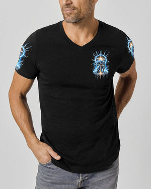 He Brought Me Out Of Darkness Men's All Over Print Shirt - Tytd0511243
