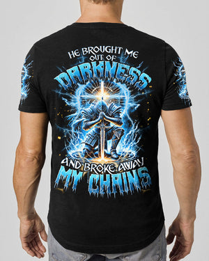 He Brought Me Out Of Darkness Men's All Over Print Shirt - Tytd0511243