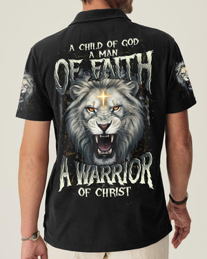 A Warrior Of Christ Lion Men's All Over Print Shirt - Tytd1201261