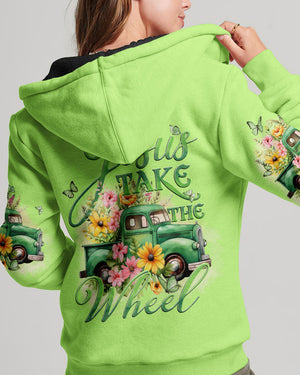 Jesus Take The Wheel Women's All Over Print Shirt - Tytd1612231